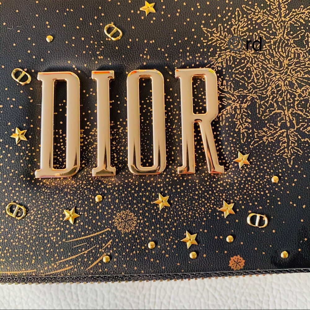 Dior Black Gold Crossbody Bag - Picture 5 of 10